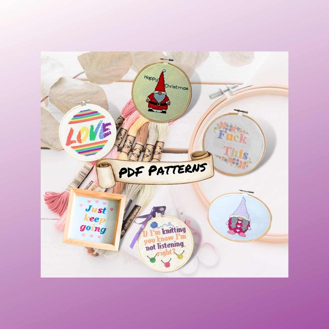 Cross stitch patterns - Thistleflat Crafts