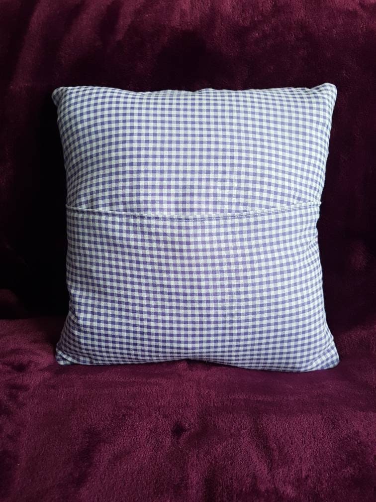 Handmade patchwork cushion cover